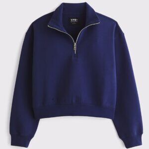 YPB neoKNIT MAX Half-Zip NAVY XS Minimalist Athleisure